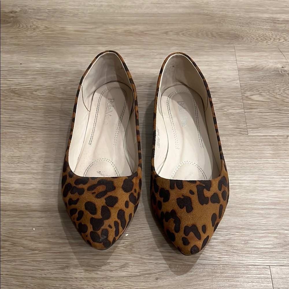 Leopard Print Flats